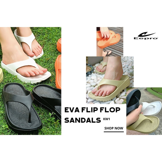 Eva Anti-slip Outdoor/Home Casual Slippers Sandals Flip Flops Men Women (KW1)