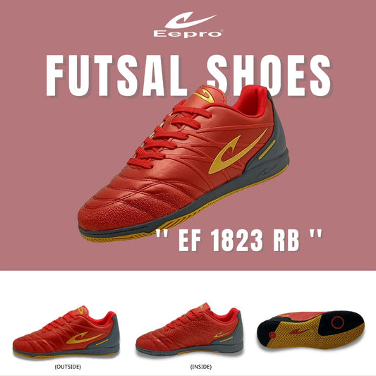 Eepro Futsal Shoes EF1823RB-Red/Black (Kasut Futsal)