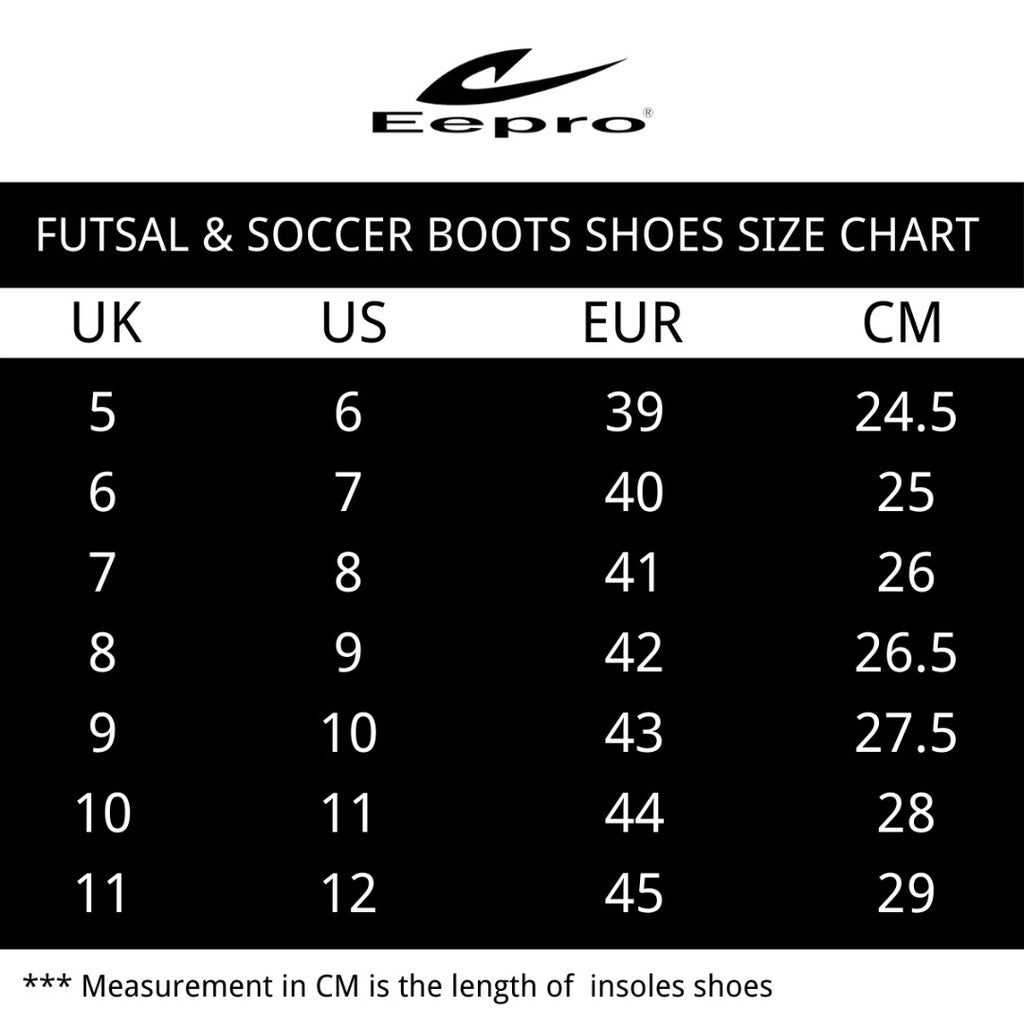 Eepro Football Boots EF1019-Black/White-Kasut Bola [NEW ARRIVAL]