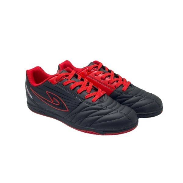 Eepro Men Indoor Futsal Shoes | Kasut Futsal Black Red EF1825AR - READY STOCK